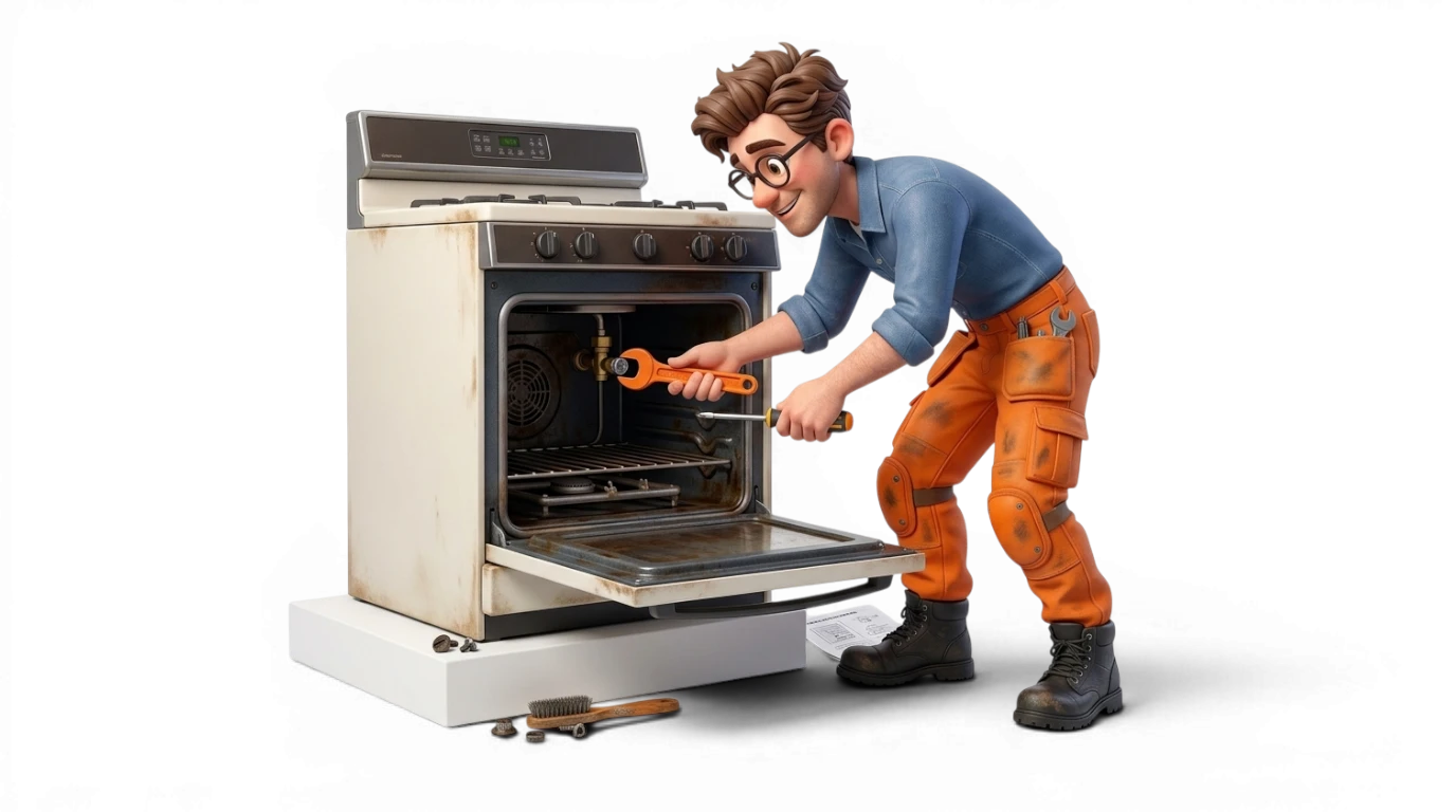 Oven, stove, cooktop and range repair